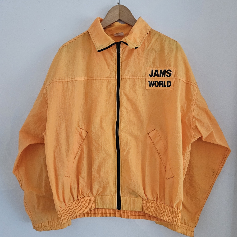 Vintage Jams World Windbreaker Surf Gear 80s USA